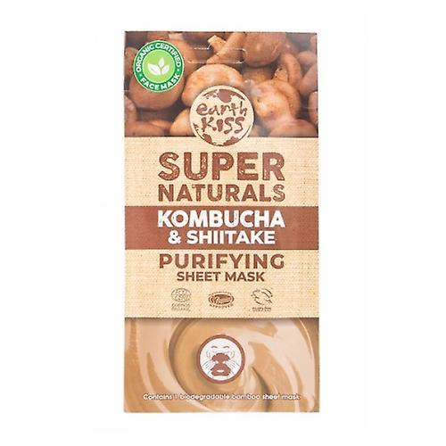 Earth Kiss Supernaturals Kombucha & Shiitake Purifying Sheet Mask, 1 Count (Pack of 1) on Productcaster.