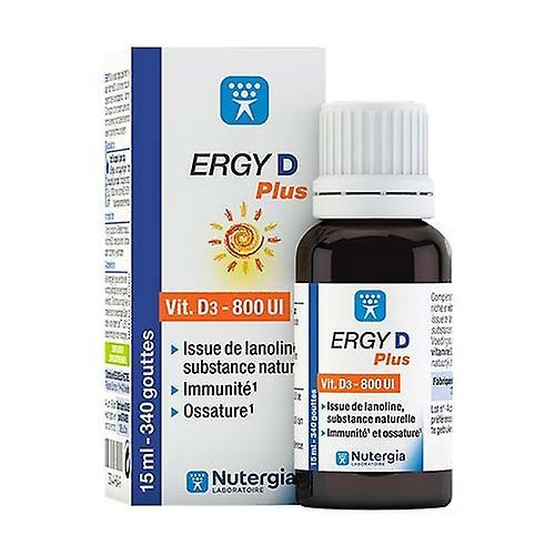 Nutergia Ergy D plus vitamín D3 15 ml on Productcaster.