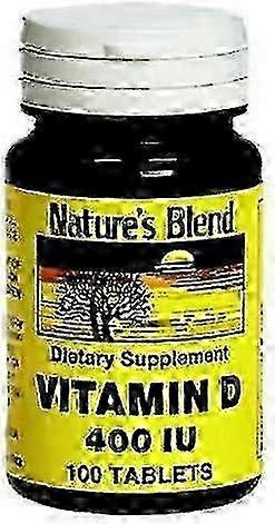 Nature's blend vitamin d, 400 iu, tablets, 100 ea on Productcaster.