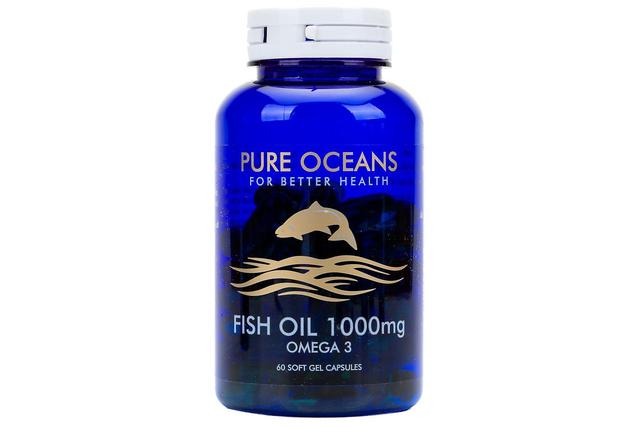 Pure Oceans Pure oceány rybí olej-rybí olej 1000mg omega 3-60 Mäkké gélové kapsuly on Productcaster.