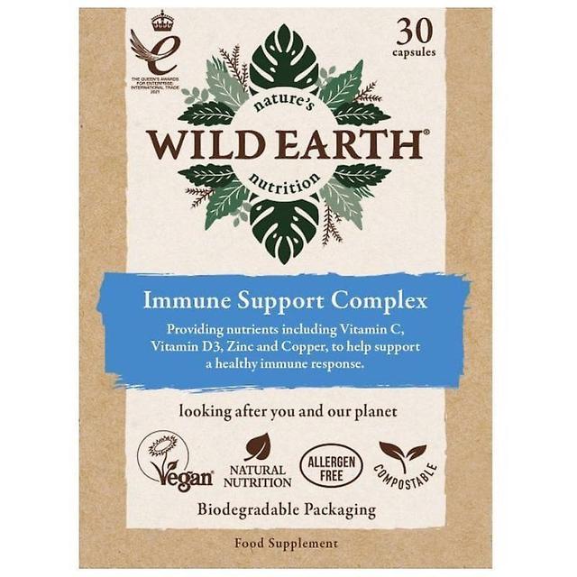 Wild Earth Immune Support Complex Capsules 30 (148210) on Productcaster.