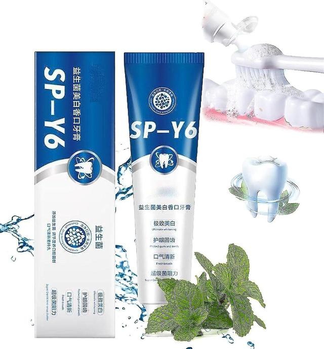 Probiotics Toothpaste, Sp-y6 Beneficial Bacteria Whitening Mouth Plaster, Sp-y6 Probiotics Toothpast on Productcaster.