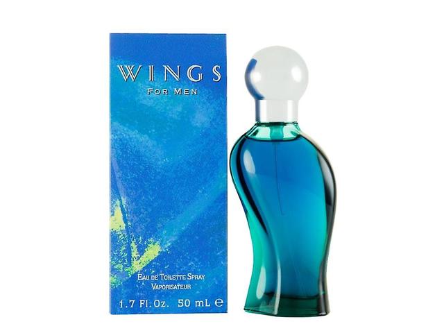 Giorgio Beverly Hills Wings Eau de Toilette 50ml Spray For Him Blue on Productcaster.