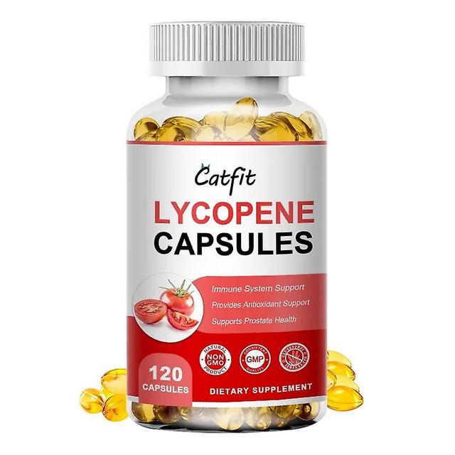 Hikig Natural lycopene Capsule Antioxidant Reduce Cholesterol Protect Heart andcardiovascular system UV resistance Skin repair 120pcs on Productcaster.