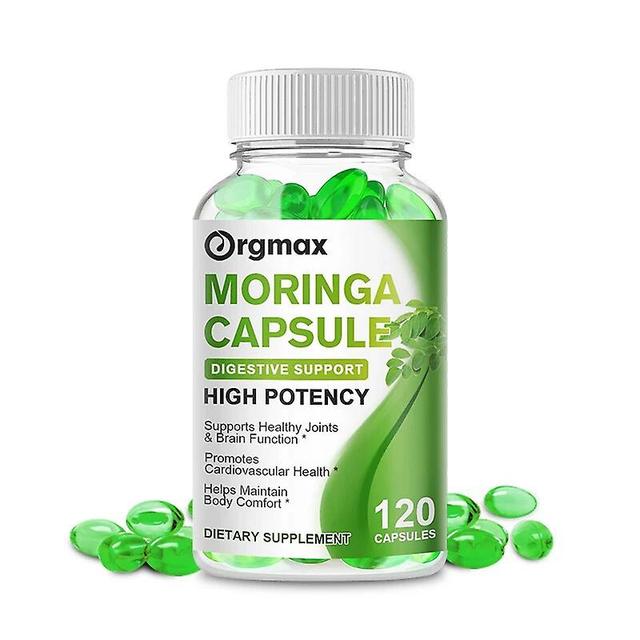 Superfood Original Moringa Capsulas Support Cardiovascular Immune System Health, Help Energy & Metabolism Supplement VegetarianTIB TIB . 120pcs on Productcaster.