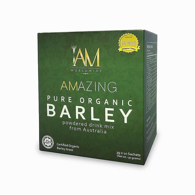 Ywfkmy IAM Amazing Pure Organic Barley Grass Powdered Drink Mix -- 10 pcs / box on Productcaster.