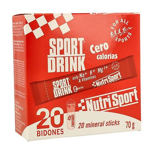 Nutrisport Sport Drink Zero Calories 20 units on Productcaster.