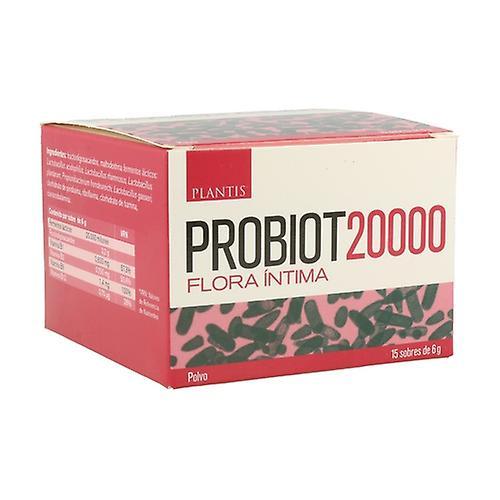 Plantis Probiot 20000 (Intimate Flora) 15 packets of 6g on Productcaster.