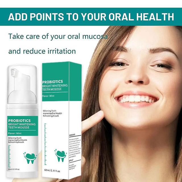 Lenaro Probiotics Bright Whitening Teeth Mousse Lenaro Oral Repair Mousse on Productcaster.