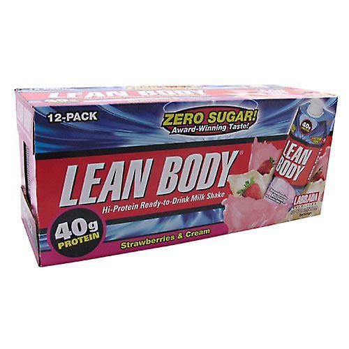 LABRADA NUTRITION Lean Body, Erdbeere 17 oz (12er Pack) (2er Pack) on Productcaster.