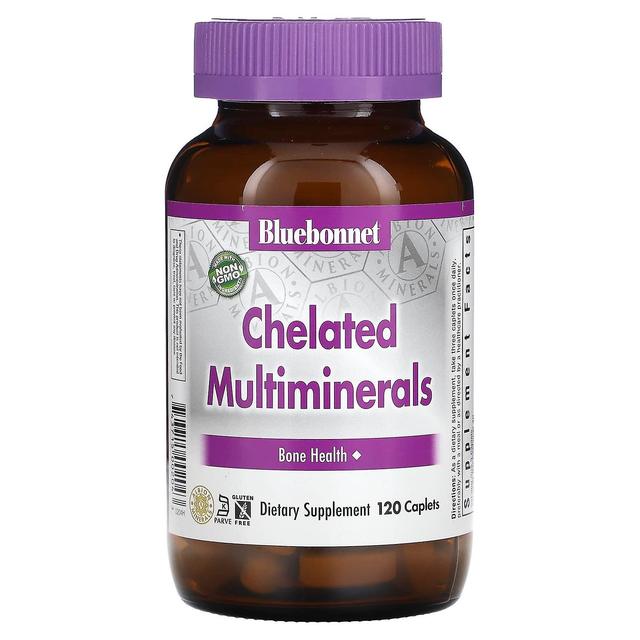 Bluebonnet Nutrition, kelaterade multimineraler, 120 caplets on Productcaster.