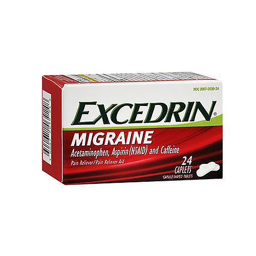 Excedrin Migraine Caplets, 24 Caps (Pack of 1) on Productcaster.