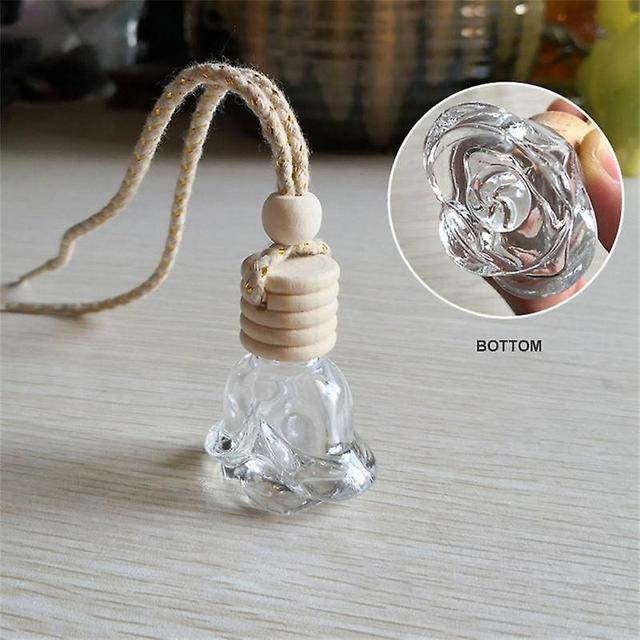 Car Perfume Bottle Car Air Outlet Clip Glass Bottle Car Hanging Perfume Pendant Bottle Fragrance Ornament Car Accessories on Productcaster.