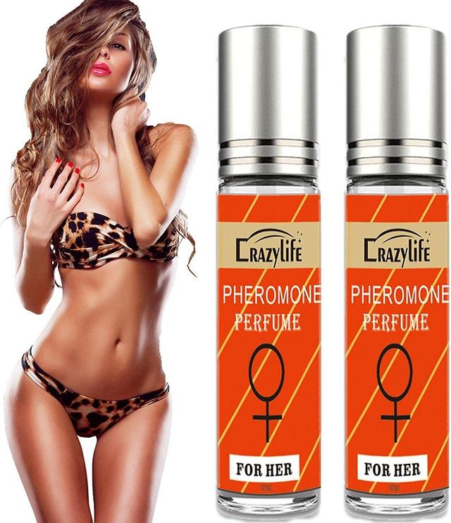 2pcs Crazylife Sexy Parfüm Pheromon Heterosexuelles Dating 10ml on Productcaster.