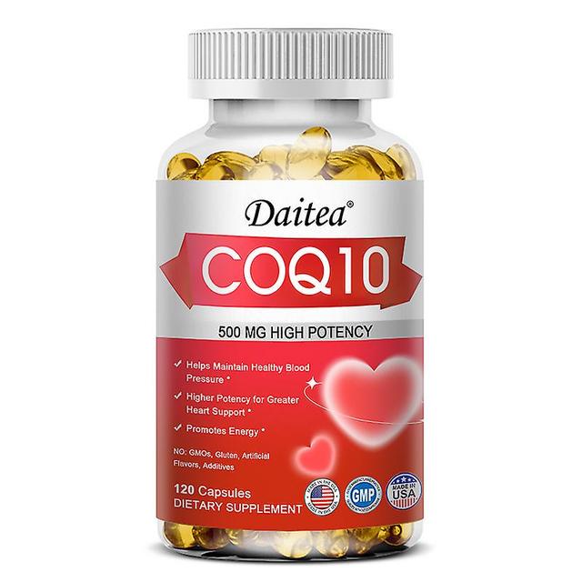 Vorallme Daitea Coenzyme Q10-helps Maintain Cardiovascular Health, Lowers Blood Sugar Levels, Antioxidants And Promotes Energy Production 120 count... on Productcaster.