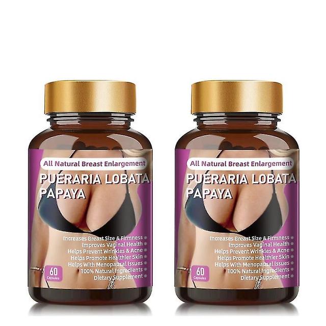 2x Strongest Breast Enlargement Enhancement Pills Tablets Bigger Boobs Bust 2 Cup+ on Productcaster.