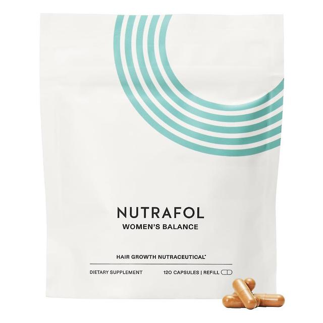 Nutrafol women's balance hair growth 1 month supply refill pouch on Productcaster.