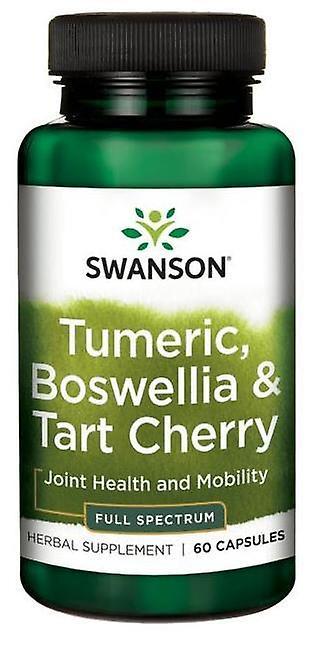 Swanson Kurkuma Boswellia & Tart Cherry 60 kapsúl on Productcaster.