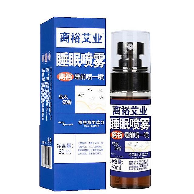 Wu Mu Chen Xiang Brume de sommeil Bois d’agar ébène Spray de sommeil S’endormir rapidement 60ml on Productcaster.