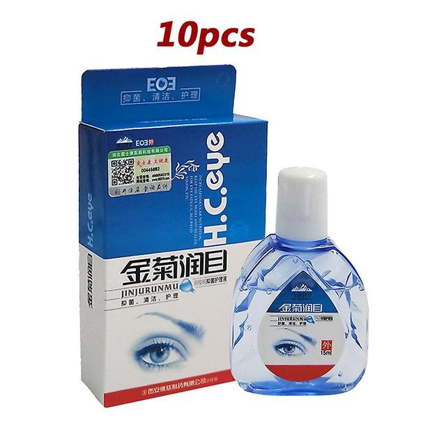 Qian 10pcs / lot Chinesisch Hebal Cool Augentropfen Reinigung Augen Linderung Unbehagen Entfernung Müdigkeit Relax Massage Augenpflege 10 Stück c on Productcaster.