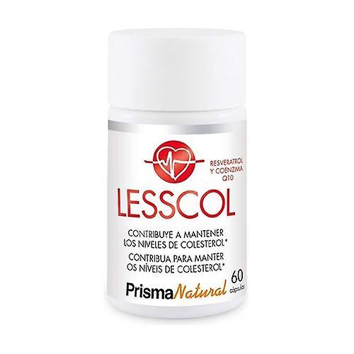 Prisma Natural Lesscol maintenance of blood lipids 60 capsules of 526mg on Productcaster.