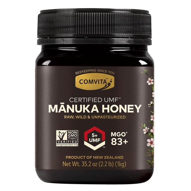 Comvita, miele grezzo di Manuka, certificato UMF 5+ (MGO 83+), 2,2 libbre (1 kg) on Productcaster.