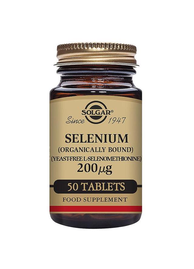 Solgar selenium 200ug yeast free 50's on Productcaster.