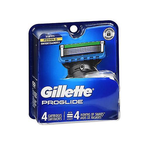 Gillette Fusion Proglide Power Cartridges, 4 hver (pakke med 1) on Productcaster.