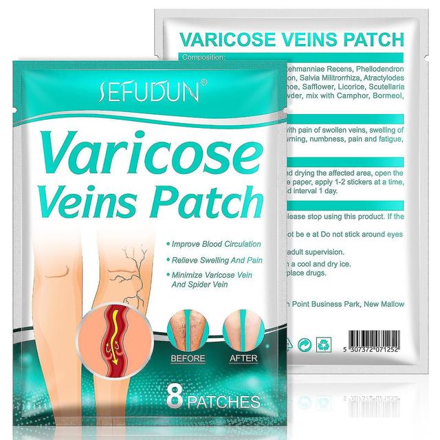 Elriven Varicose Vein Patch Varicose Vein Patch Spider Vein For Legs Spider Veins Edema Neuralgia Leg Pain Vasculitis Promote Smooth Blood Circulation on Productcaster.