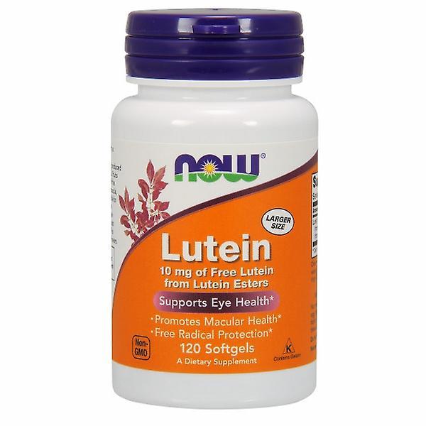 Now Foods luteiini, 10 mg, 120 geeliä (6 kpl pakkaus) on Productcaster.