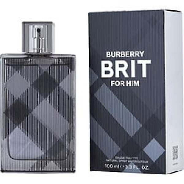 BURBERRY BRIT by Burberry EDT SPRAY 3.3 OZ (NEW PACKAGING) For Men Ginger on Productcaster.