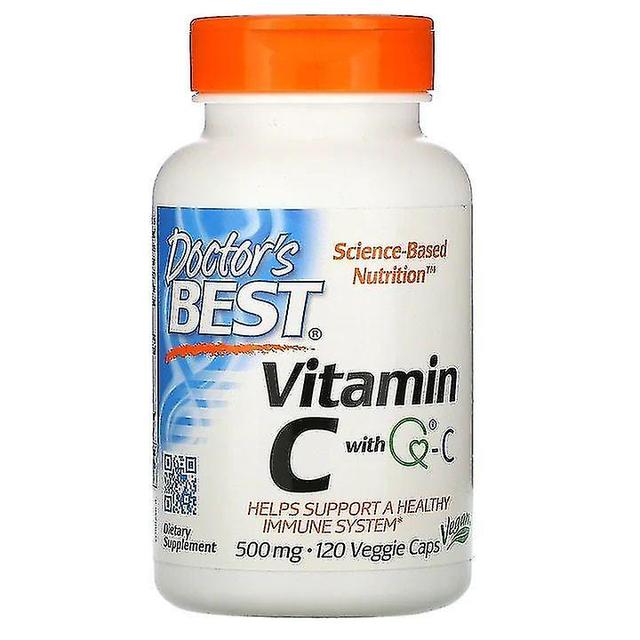 Vitamine C van de dokter met Quali-c 500 mg Vcaps 120 on Productcaster.