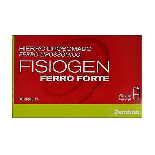 Zambon Fisiogen Ferro Forte 30 capsules on Productcaster.