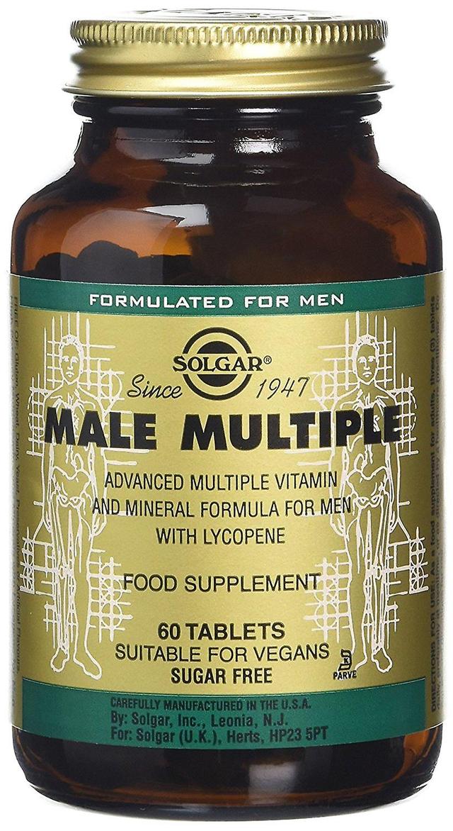 Solgar Male Multiple Tablets, 60 on Productcaster.