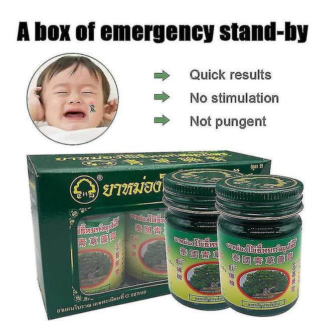 15g Thailand Herbal Balm For Mosquito Bites Itching Ointment Headache Dizziness Cold Refresh Oil Relief Pain Plaster Hk | Fruugo Nz on Productcaster.