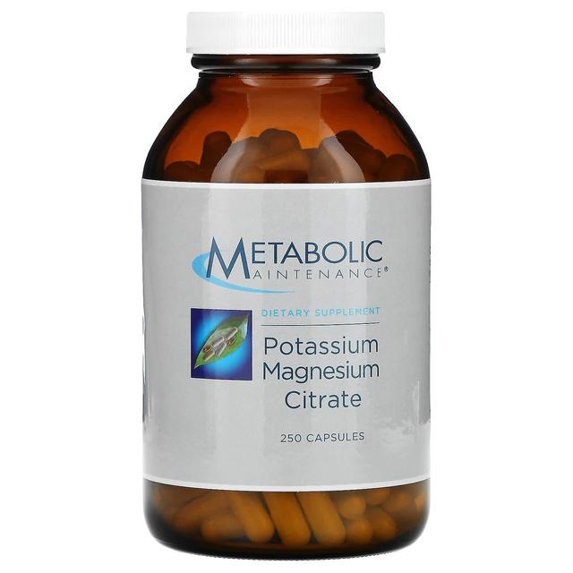 Metabolic Maintenance, Potassium Magnesium Citrate, 250 Capsules on Productcaster.