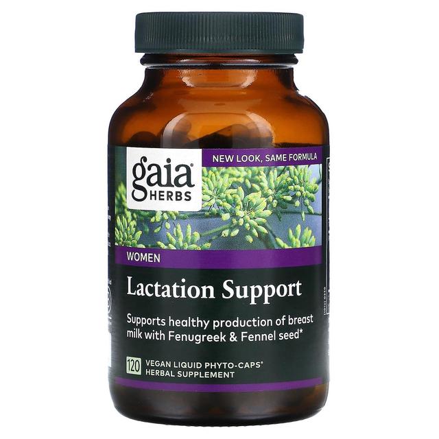 Gaia Herbs, Laktationsunterstützung, 120 vegane flüssige Phyto-Kapseln on Productcaster.