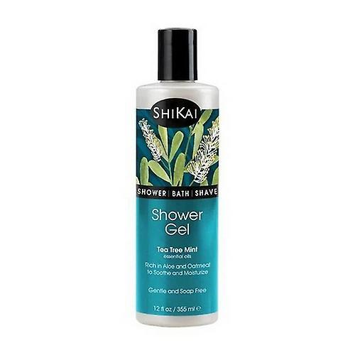 Shikai Shower Gel Tea Tree Mint, 12 Oz (Pack of 1) on Productcaster.