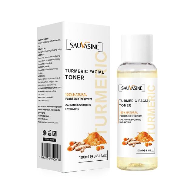 Reduced!!100ml Oil Acne Anti Aging Face Toner Turmeric Moisturizing Natural Hydrating As the Picture on Productcaster.