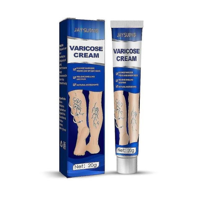 GZMYSM Vein Massage Varicose Cream Repair Leg Blood Vessel Bulge And Swelling Earthworm Varicose Cream --B on Productcaster.