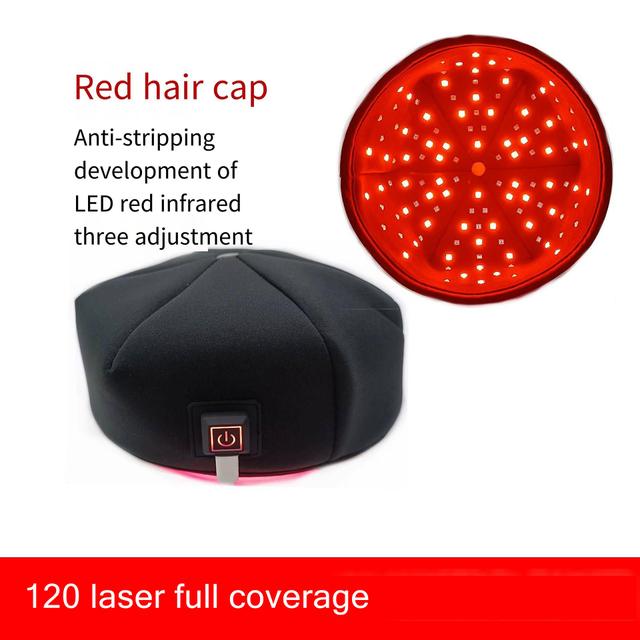 Vorallme Hair Growth Red Light Therapy Hat Red Led Light Therapy Cap Para Perda de Cabelo Laser Cap Crescimento do Cabelo on Productcaster.