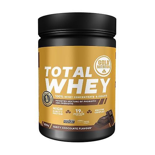 Gold Nutrition Total whey chocolate 800 g of powder on Productcaster.