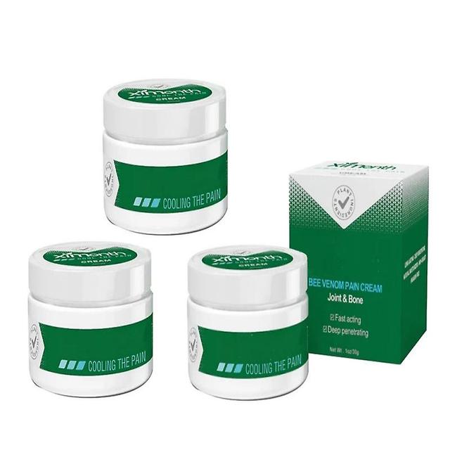 3pcs Alívio da dor articular Glucosamina Extrato de veneno de abelha Joint Care Cream on Productcaster.