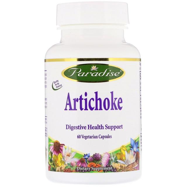 Paradise Herbs, Artichoke, 60 Vegetarian Capsules on Productcaster.