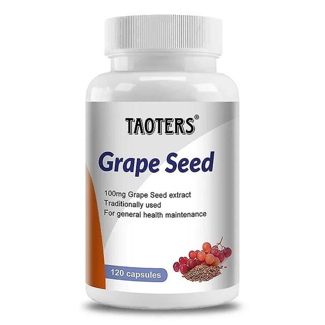 Sofirn Taoters Dietary Supplement with 100mg Grape Seed Extract, 120 Capsules, for General Skin Health 120 count-1 bottle on Productcaster.