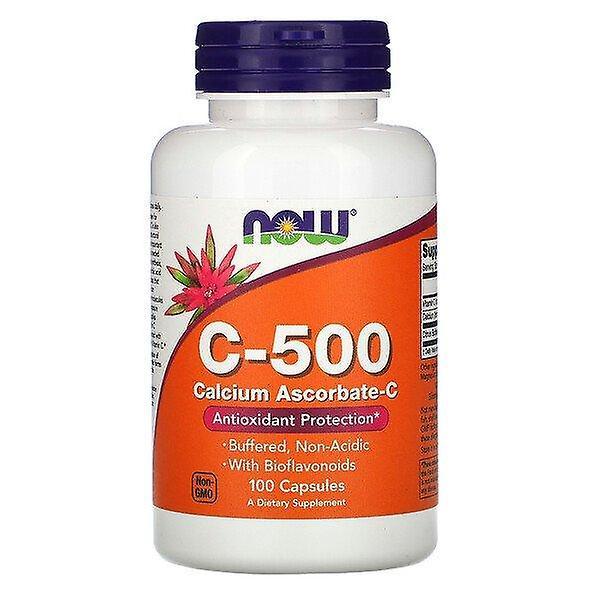 Now Foods, C-500, Calcium Ascorbate-C, 100 Capsules on Productcaster.