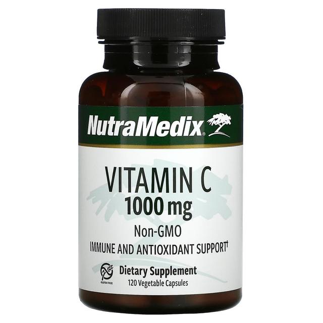 NutraMedix, C-vitamin, 1 000 mg, 120 vegetabiliska kapslar on Productcaster.