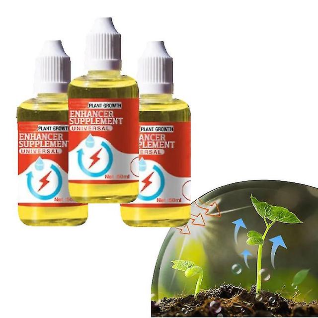 Ywfkmy 3pcs Plant Growth Enhancer Supplement, speciaal geformuleerd met stimulerende factoren 50ml on Productcaster.