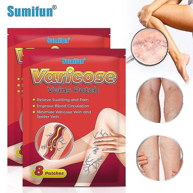 Varicose Vein Patch External Use 8 Pieces/bag on Productcaster.