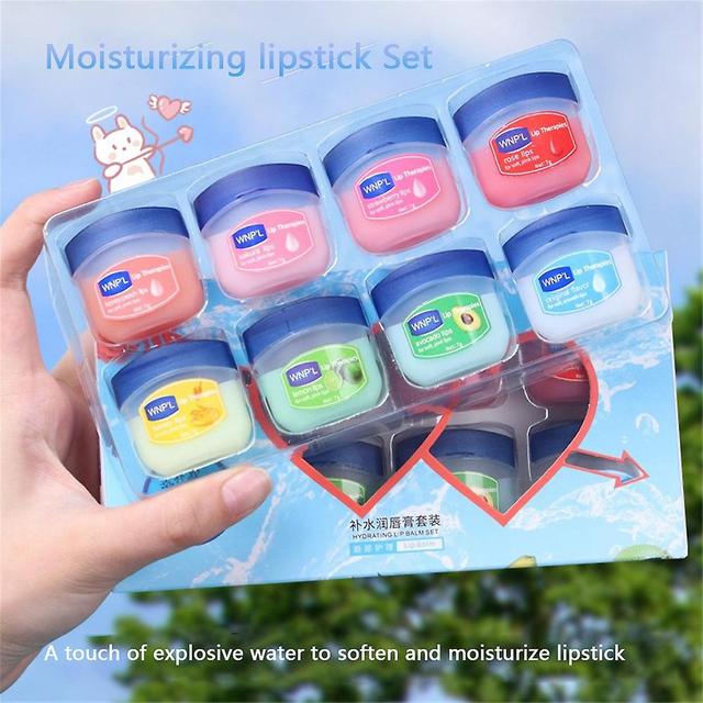 Ingredient Safety Moisturizing Lip Balm Base Hydrating Natural Plant A 8 pcs on Productcaster.